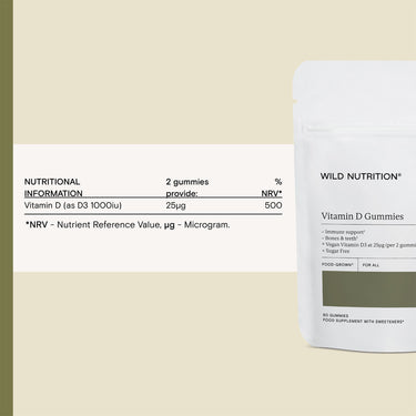 Wild Nutrition Vitamin D3 Gummies